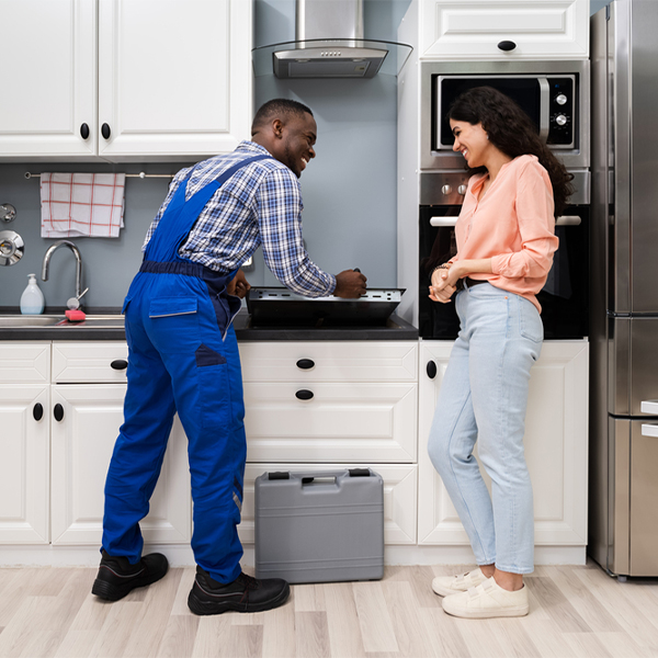 what kind of warranty do you offer on your cooktop repair services in Versailles